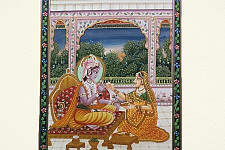 Miniature Painting | Rukmini Krishna