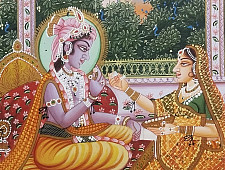 Miniature Painting | Rukmini Krishna