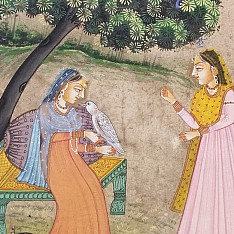 Miniature Painting | Sakhi