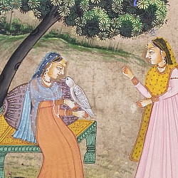 Miniature Painting | Sakhi