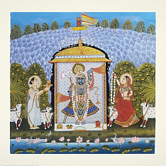 Miniature Painting | Shreenathji