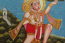 Miniature Painting | Hanuman