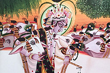 Miniature Painting | Nand Gopal