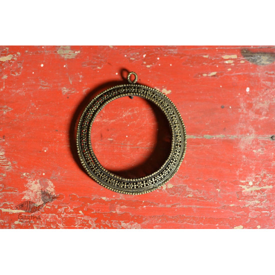 Bell Metal ~ Handmade brass Photo Frame - Round