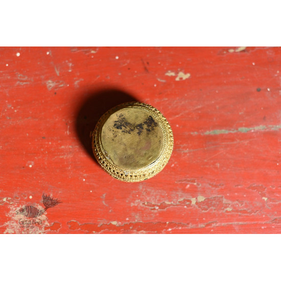 Handcrafted Brass Round Ash Tray