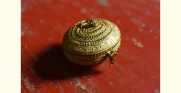 Brassware | Handmade Brass Oval Jewelry Box