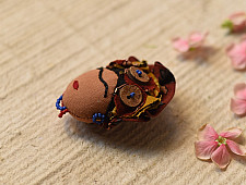 Wearable Art Pieces ✶ Handmade Frida Kahlo Brooch 