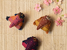 Wearable Art Pieces ✶ Handcrafted Brooch Pin - Gajah ( Single Piece ) - Three Color Options