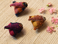 Wearable Art Pieces ✶ Handcrafted Brooch Pin - Gajah ( Single Piece ) - Three Color Options