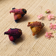 Wearable Art Pieces ✶ Handcrafted Brooch Pin - Gajah ( Single Piece ) - Three Color Options