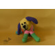 shop handmade Crochet toy -  Jazz colourful dog 