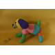 shop handmade Crochet toy -  Jazz colourful dog 