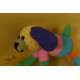 shop handmade Crochet toy -  Jazz colourful dog 