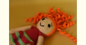 shop handmade Crochet toy - Orange Hair Doll