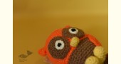 shop handmade Crochet toy - Orange Owl
