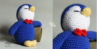 Crochet Handmade Toy ~ Gentleman Penguin
