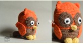 shop handmade Crochet toy - Orange Owl