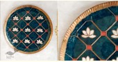 shop wall plate with copper enamel