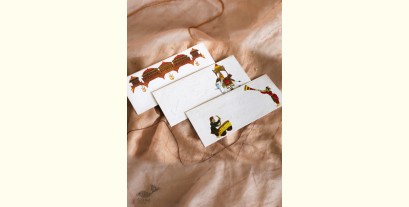 Daak |⚘| Recycled Paper Envelopes (Set of 12 Assorted Envelopes & 12 Gift Cards)