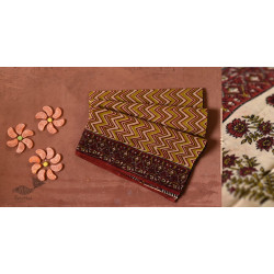 Eshana | Gaamthi Print . Natural Color . Saree | 5