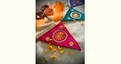 shop Aari Embroidered Fabric Toran - Triangle 