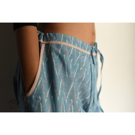 shop Ikat Handloom Cotton Harem Pant