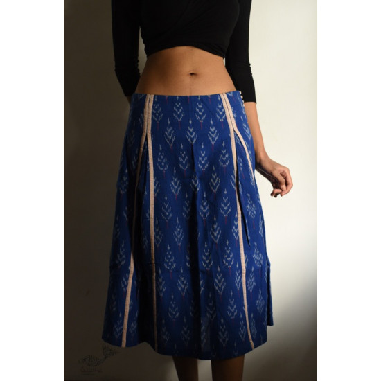 shop Ikat Handloom Cotton Designer Skirt