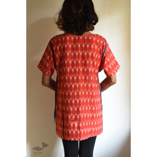 shop Handloom Cotton Ikat Dress