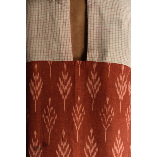 shop Handloom Cotton Ikat Designer  Dress