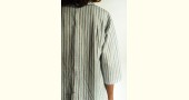 shop Handloom Cotton Ikat Designer  Dress Off White