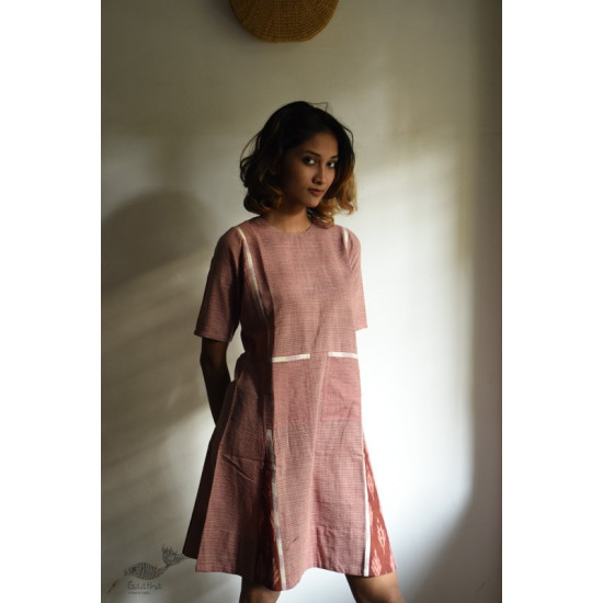 shop Handloom Cotton Ikat Dress