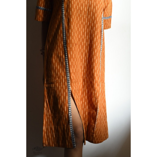 shop Handloom Cotton Ikat Designer  Dress