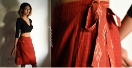 Handloom Cotton - Designer Wrap Around Skirt