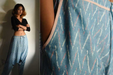 Ikat Handloom Cotton Harem Pant