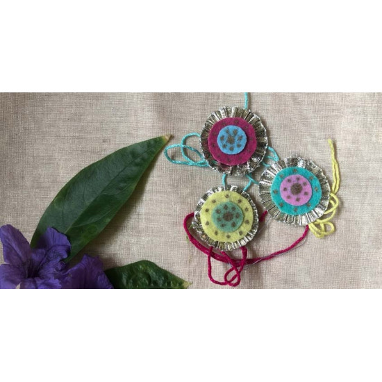 Felt Handmade rakhi