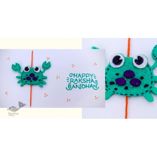 buy handmade rakhi - Crab