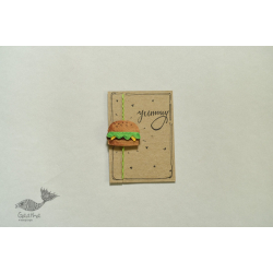 Rakhi ~ Burger (Reusable as Fridge Magnet)