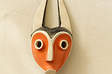 Handmade Wooden Tribal Mask