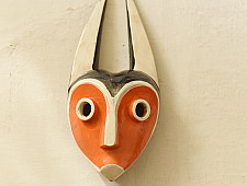 Handmade Wooden Tribal Mask