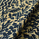 Exclusive Block Printed Cotton Dabu ~ Indigo Saree