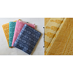 Eshana ~ Gaamthi Print . Cotton Saree ( Four Color Options ) - A