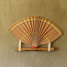 Moonj Grass Basket | Crafted Bamboo Hand Fan