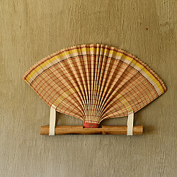 Moonj Grass Basket | Crafted Bamboo Hand Fan