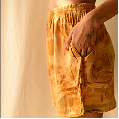 Shorts | Batik Modal Silk Shorts ( Two Options )