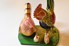 Nirmal Wooden Toy -  Hen Family