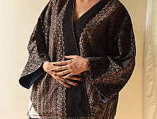 Kimono | Reversible Ajrakh & Denim Jacket