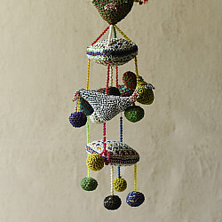 Prachin . प्राचीन ❦ Handmade Bead Work ~ Old Latkan Hanging