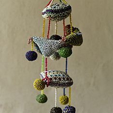 Prachin . प्राचीन ❦ Handmade Bead Work ~ Old Latkan Hanging