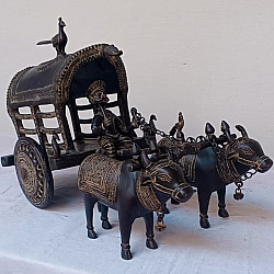 Antiquities from Khajuraho |Brass ~ Cart