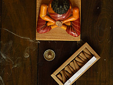 Sugandh ☘ Upvan + Anubhooti ~ Dhoop Cones Handcrafted With Natural Herbs ( Set of Two)